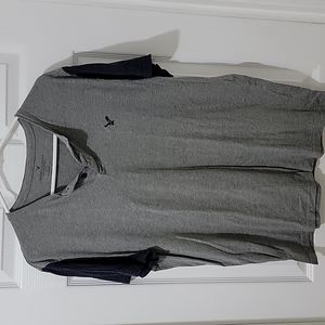 American Eagle Outfitters Men's Henley T-shirt, L
